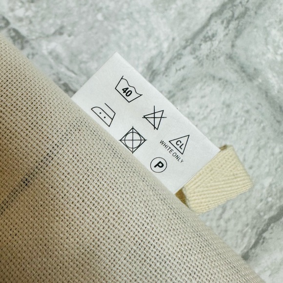 Floral Natural Cotton Tea Towel Herbarium Flora Tan Multicolor - Picture 10 of 13